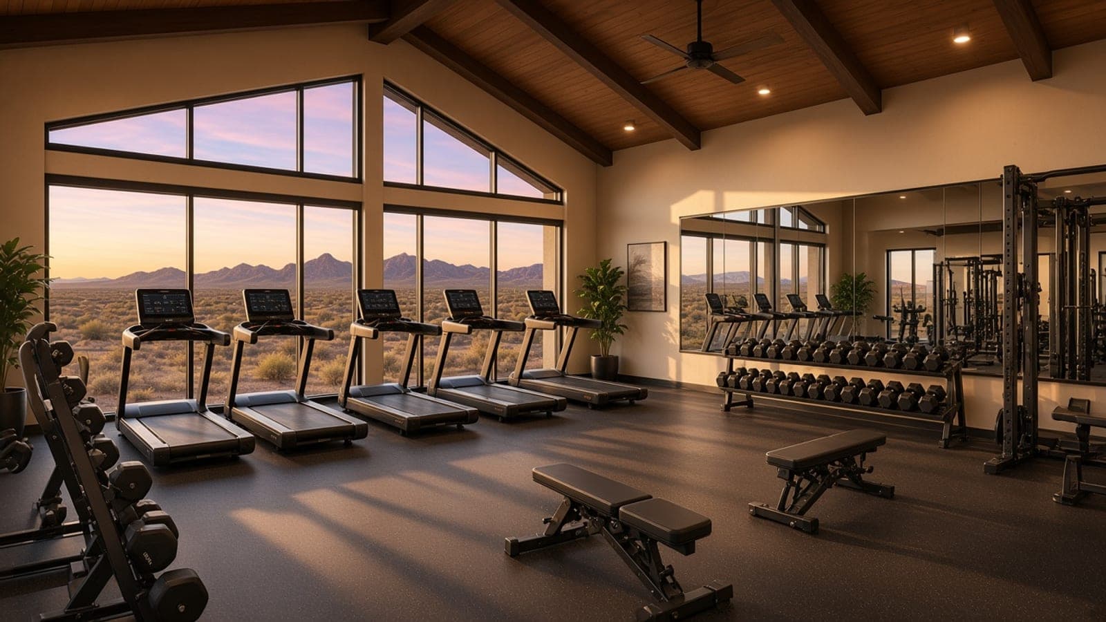 Fitness Center at Del Webb North Ranch, North Las Vegas, NV